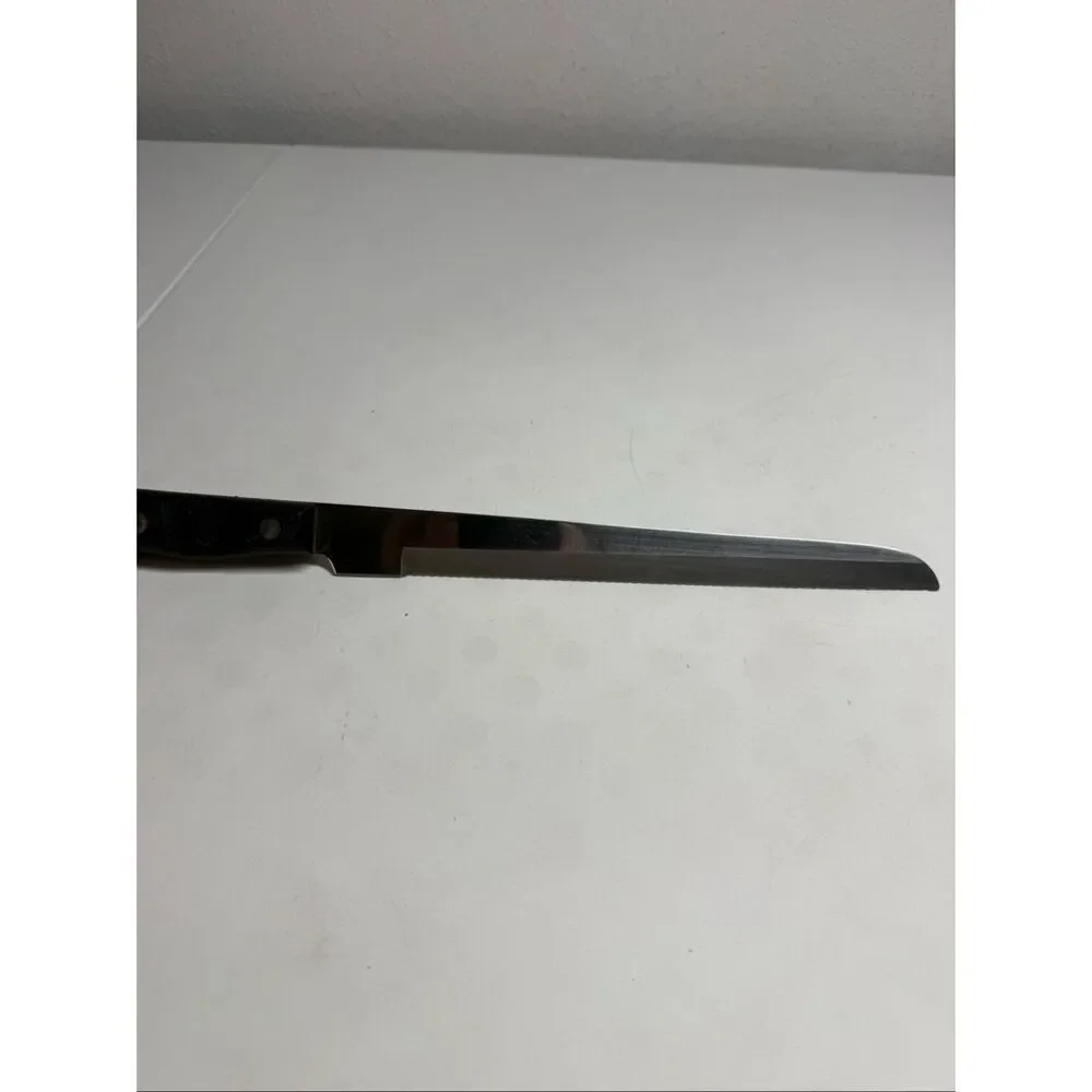 Vtg Oneida ENTREE CUTLERY Serrated Stainless Carving Knife 10